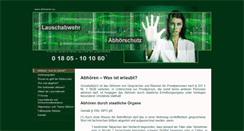 Desktop Screenshot of abhoeren.eu